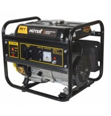 Huter HT1000L 64/1/2 Электрогенератор {четырехтактный, 1000Вт, 220В/50Гц, 75Дб, принудительное охлаждение, бак 4,8л, расход бензина 450 г/кВтч,460х365х395, 23,5 кг} 4606059015031