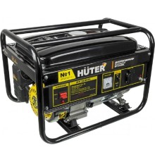 Huter DY3000L 64/1/4 Электрогенератор {четырехтактный, 2500Вт, 220В/50Гц, 77Дб, принудительное охлаждение, бак 12 л, расход бензина 395 г/кВтч, расход масла 6,8, габариты 560х450х460, вес 39,5 кг}