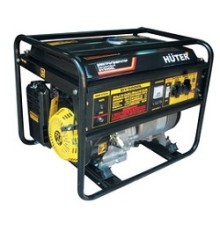 Huter DY5000L 64/1/5 Электрогенератор {четырехтактный, 4000Вт, 220В/50Гц, 80Дб, принудительное охлаждение, бак 22 л, расход бензина 374 г/кВтч, расход масла 6,8, габариты700х535х570 вес 70 кг}
