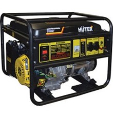 Huter DY6500L 64/1/6 Электрогенератор {четырехтактный, 5000Вт, 220В/50Гц, 81Дб, принудительное охлаждение, бак 22 л, расход бензина 374 г/кВтч, расход масла 6,8, габариты700х535х570 вес 70.5 кг}