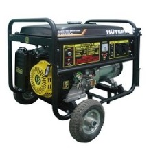 Huter DY8000LX 64/1/19 Электрогенератор { четырехтактный, 6500Вт,220В/50Гц, 91Дб,принудит охлаждение, бак 25 л,расход бенз 374 г/кВтч,расход масла 6,8 г/кВтч, габариты790х560х590 вес 79.5кг}