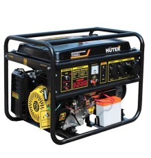 Huter DY8000LX-3 64/1/28 Электрогенератор { четырехтактный,6500Вт,380В/50Гц, 91Дб,принудит охлаждение,бак 25 л,расход бенз 374 г/кВтч,расход масла 6,8 г/кВтч,габариты790х560х590 вес 79.5 кг}