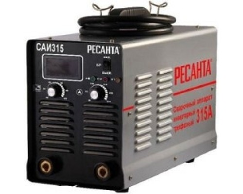 [Ресанта Сварочное оборудование, Инверторы] Ресанта САИ 315 65/25 Сварочный аппарат инверторный [65/25] {380В±10%, макс.3*25А, 20А-315А, ПВ 70%, напр. холостого хода 85В, напр. 32,6В, макс. диаметр электрода 6,мм, 10 кг}