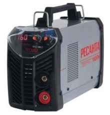 Ресанта САИ 160 65/18 Сварочный аппарат инверторный ПН [65/18] {140В-240В, макс.4,8кВт, 10А-160А, ПВ 70%, напр. холостого хода 80В, напр. 26В, макс. диаметр электрода 4мм, 5,7 кг} 4606059017141