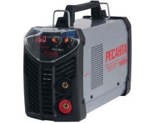 [Ресанта Сварочное оборудование, Инверторы] Ресанта САИ 160 65/18 Сварочный аппарат инверторный ПН [65/18] {140В-240В, макс.4,8кВт, 10А-160А, ПВ 70%, напр. холостого хода 80В, напр. 26В, макс. диаметр электрода 4мм, 5,7 кг} 4606059017141
