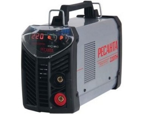 [Ресанта Сварочное оборудование, Инверторы] Ресанта САИ 220 65/20 Сварочный аппарат инверторный ПН [65/20] {140В-240В, макс.6,6кВт, 10А-220А, ПВ 70%, напр. холостого хода 80В, напр. 28В, макс. диаметр электрода 5мм, 6,5 кг}