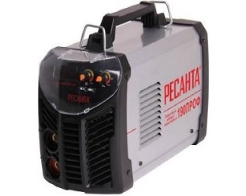 [Ресанта Сварочное оборудование, Инверторы] Ресанта САИ 190 65/30 Сварочный аппарат инверторный ПРОФ [65/30] {100В-260В, макс.7,2кВт, 10А-190А, ПВ 70%, напр. холостого хода 65В, напр. 26,4В, макс. диаметр электрода 5мм}