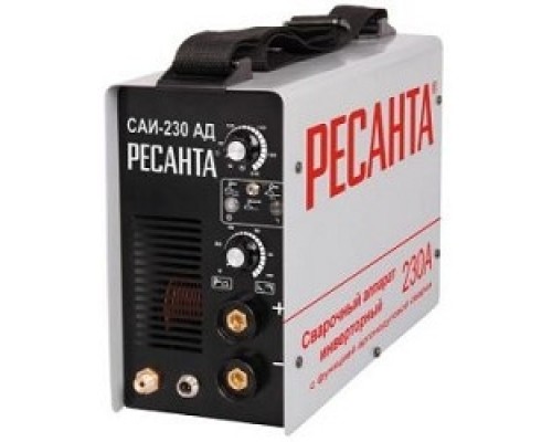 [Ресанта Сварочное оборудование, Инверторы] Ресанта САИ 230 65/17 Сварочный аппарат инверторный Аргоно-Дуговая [65/17] {TIG, MMA, 220В±10%, TIG макс.4,6кВт, MMA макс.6,8кВт, 10А-230А, ПВ 70%, напр. холостого хода 85В, 360х135х232 мм}