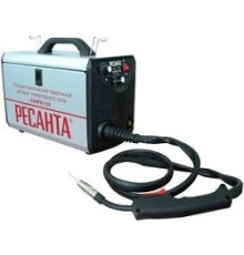 Ресанта САИПА-135 65/7 Сварочный аппарат инверторный полуавтоматический [65/7] {220В±10%, макс.3,3 кВт, 20А-110А, ПВ 70%, диаметр сварочной проволоки 0,6 - 0,8 мм, 11 кг}