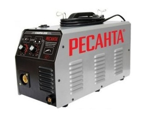 [Ресанта Сварочное оборудование, Инверторы] Ресанта САИПА-200 65/9 Сварочный аппарат инверторный полуавтоматический [65/9] {220В±10%, макс.5,5 кВт, 30А-200А, ПВ 70%, диаметр сварочной проволоки 0,8 - 1 мм, 14,3 кг}