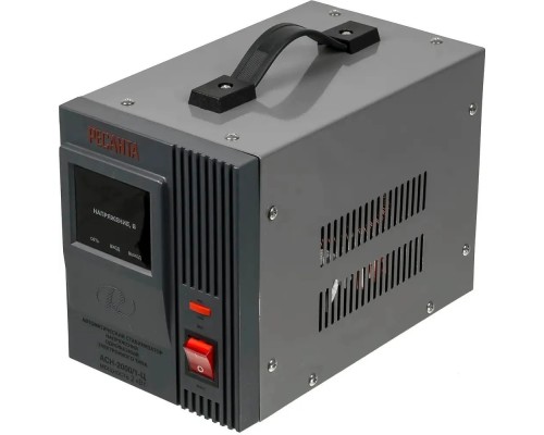 [Ресанта Стабилизаторы напряжения] Ресанта АСН-2 000/1-Ц 63/6/4 Стабилизатор {220В±8%, Габариты 237х140х170, Вес 5 кг} 4607076037655