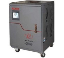 Ресанта АСН-15 000/1-Ц 63/6/11 Стабилизатор {220В±8%, Габариты 380х370х560, Вес 37 кг, колеса}