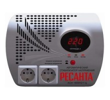 Ресанта АСН-1 000 Н2/1-Ц 63/6/13 Стабилизатор {2 роз, 220В±8%, Габариты 260х200х110, Вес 3,7кг}