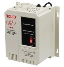 Ресанта АСН-1 000 Н/1-Ц 63/6/14 Стабилизатор Lux {220В±8%, Габариты 206х133х230, Вес 4кг} 4606059015505