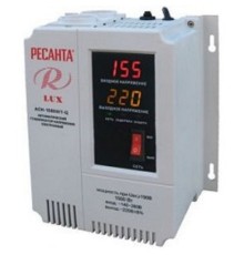 Ресанта АСН-1 500 Н/1-Ц 63/6/20 Стабилизатор Lux {220В±8%, Габариты 206х133х230, Вес 4,5кг}