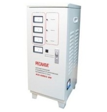 Ресанта АСН-6 000/3 63/4/3 Стабилизатор  трехфазный {380В±2%, Габ. 290х330х680, Вес 29 кг, напол}