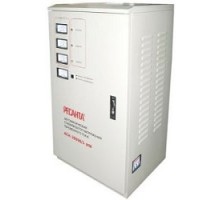 РесантаАСН-30000/3-ЭМ 63/4/7 Стабилизатор  трехфазный {380В±2%, Габ. 530х430х810, Вес 91 кг}