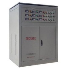 Ресанта АСН-100 000/3 63/4/11 Стабилизатор  трехфазный {380В±2%, Габ. 1150х950х1550, Вес 610 кг}