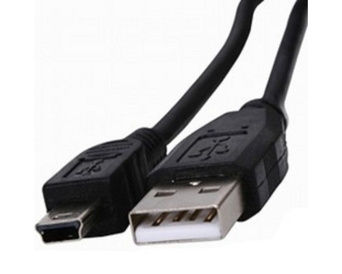 [Кабели] Rexant (18-1131-2) Кабель USB-A – mini USB, 1А, 0,2м, ПВХ, черный