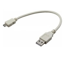 Rexant (18-1162) Кабель USB-A – micro USB, 2,4А, 0,2м, серый