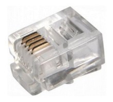 PROconnect (05-1012-3) Разъем телефонный UTP, RJ-14 (6P4C), CAT 3 (100 шт.)