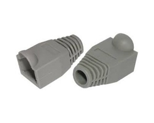 [Разъемы, Проходные адаптеры, Вставки] Rexant (05-1208) Колпачок изолирующий для разъемов RJ-45, серый (100 шт.)