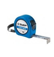 Рулетка ЗУБР, алюмин корпус повышенной прочности, нейлон покрытие, компактная эргоном конструкция, 8м/25мм [34058-08-25]