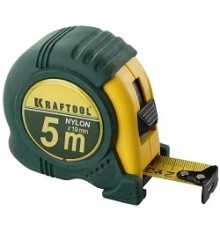 KRAFTOOL X-Drive 5м / 25мм рулетка с ударостойким обрезиненным корпусом [34122-05-25_z02]