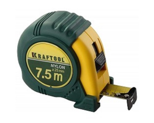 [Уровни, рулетки, мерные ленты, линейки, угольники] KRAFTOOL Рулетка 