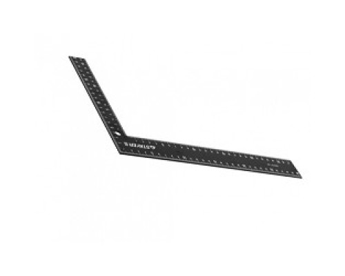 [Уровни, рулетки, мерные ленты, линейки, угольники] STAYER Угольник столярный стальной цельнометаллический, шкала: шаг 1 мм, крашенная, 300 х 200 мм [3435-30]