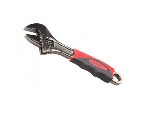 [Ручной инструмент] Ключ разводной ЗУБР, хромоникелевое покрытие, длина 150мм, увеличен. зев 24мм [27255-15]