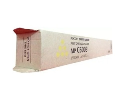 [Расходные материалы] Ricoh Принт картридж желтый тип MP C6003 (841854)