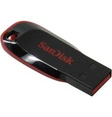SanDisk USB Drive 128Gb Cruzer Blade black USB2.0 SDCZ50-128G-B35