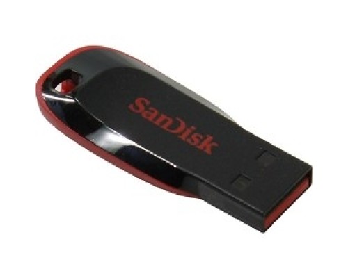 [носитель информации] SanDisk USB Drive 128Gb Cruzer Blade black USB2.0 SDCZ50-128G-B35
