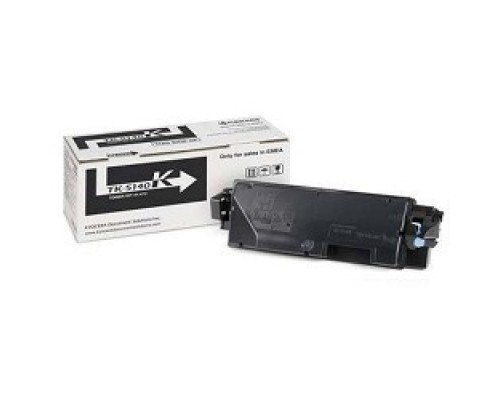 [Расходные материалы] Kyocera-Mita TK-5140K Тонер картридж, Black {P6130cdn/M6x30cdn (7000стр.)}