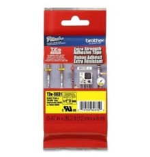 Brother TZe-S631 Картридж с лентой повышенной агдезии для наклеек (TZeS631)