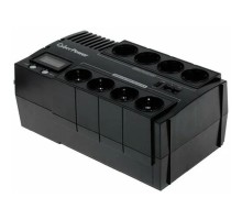 ИБП CyberPower BR1000ELCD {Line-Interactive, 1000VA/600W USB/RJ11/45/USB charger A/С (4+4 EURO), 12В/9 Ач х 1}