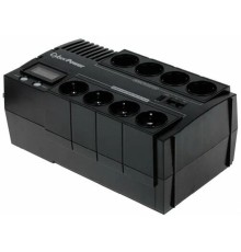 ИБП CyberPower BR1000ELCD {Line-Interactive, 1000VA/600W USB/RJ11/45/USB charger A/С (4+4 EURO), 12В/9 Ач х 1}