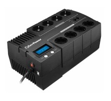 ИБП CyberPower BR1200ELCD {Line-Interactive, 1200VA/720W USB/RJ11/45/USB charger A/С  (4+4 EURO), 12В/5.8 Ач х 2}