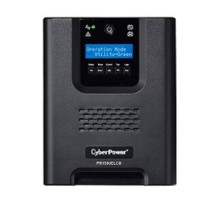 ИБП CyberPower PR1500ELCD {Line-Interactive, Tower, 1500VA/1350W USB/RS-232/EPO/SNMPslot (8 IEC С13), 12В/17 Ач х 2}