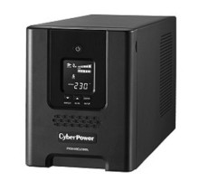 ИБП CyberPower PR3000ELCDSL {Line-Interactive, Tower, 3000VA/2700W USB/RS-232/EPO/SNMPslot (8 IEC С13, 1 IEC C19), 12В/9 Ач х 4}