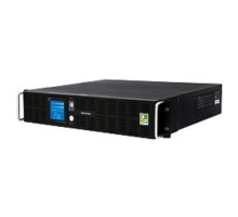 ИБП CyberPower PR1000ELCDRT2UA {Line-Interactive, 1000VA/900W USB/RS-232/Dry/EPO/SNMPslot/RJ11/45 (8 IEC С13), 12В/7 Ач х 4}