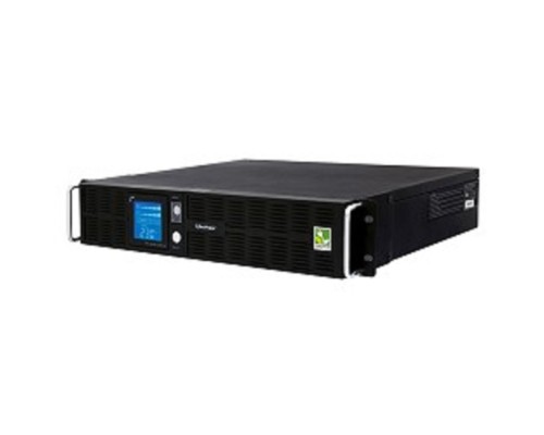 [ИБП] ИБП CyberPower PR1000ELCDRT2UA {Line-Interactive, 1000VA/900W USB/RS-232/Dry/EPO/SNMPslot/RJ11/45 (8 IEC С13), 12В/7 Ач х 4}