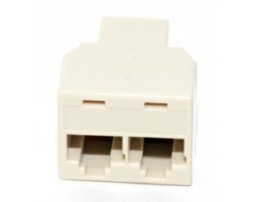 [Монтажное оборудование] 5bites LY-US027 Адаптер проходной  RJ-45 8P8C F/2F