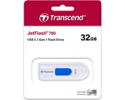 [Носитель информации] Transcend USB Drive 32Gb JetFlash 790 TS32GJF790W {USB 3.0}
