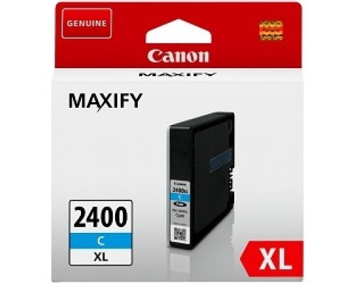 [Расходные материалы] Canon  PGI-2400XLC 9274B001 Картридж струйный для Canon iB4040/МВ5040/5340, Голубой 