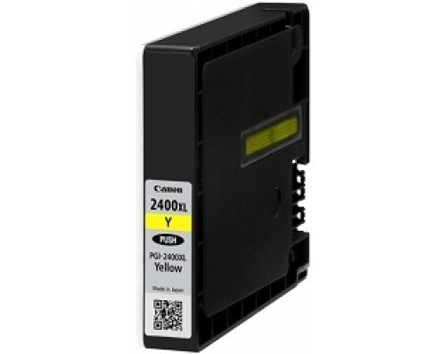 [Расходные материалы] Canon PGI-2400XLY 9276B001 Картридж струйный для Canon iB4040/МВ5040/MB5140/5340, Желтый
