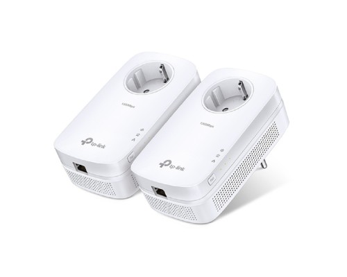 [Сетевое оборудование] TP-Link TL-PA8010P KIT AV1300 Комплект гигабитных адаптеров Powerline со встроенной розеткой