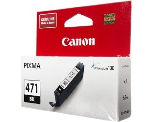[Расходные материалы] Canon CLI-471BK 0400C001 Картридж для PIXMA MG5740/MG6840/MG7740, черный