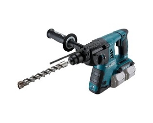 [Перфоратор] Makita DHR263Z Перфоратор аккумуляторный SDS+ [DHR263Z] {36В д2-х акк 18В,Li-ion,3реж,2.5Дж,0-4800ум,4.9кг,кор,подсв,бакк и зу}